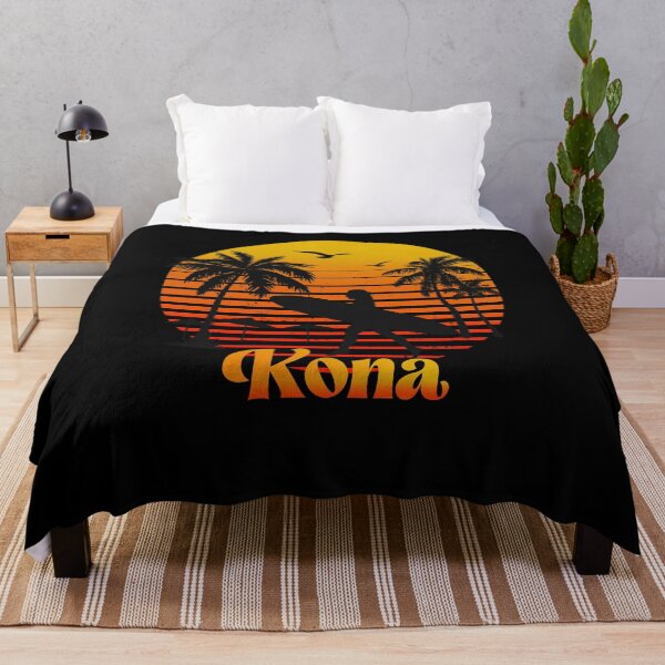 Item preview, Retro Kona sunset surfer design  designed and sold by TipTopTapo.