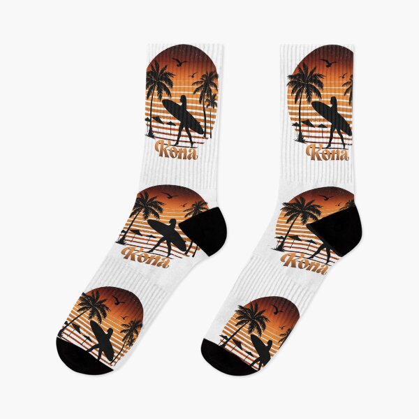 Item preview, Retro Kona sunset surfer design  designed and sold by TipTopTapo.