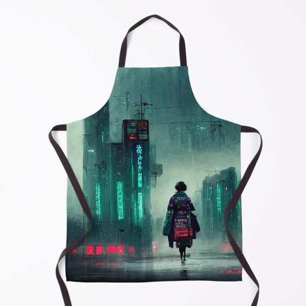 Item preview, Wanderer - Cyberpunk Samurai designed and sold by ArkMinted.