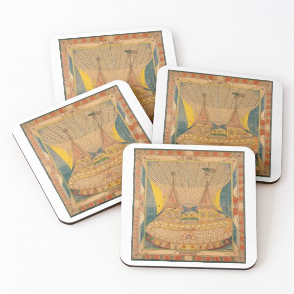 Item preview, Adolf Wölfli Skt. Adolf=balloon=ship; giant city designed and sold by TeeARTHY.