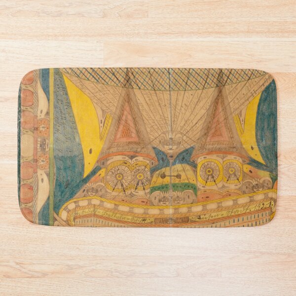 Item preview, Adolf Wölfli Skt. Adolf=balloon=ship; giant city designed and sold by TeeARTHY.