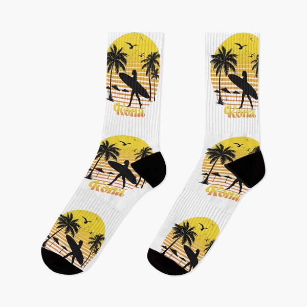 Item preview, Retro Kona sunset surfer design  designed and sold by TipTopTapo.