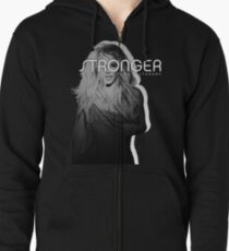 Stronger Than Yesterday // Britney Zipped Hoodie