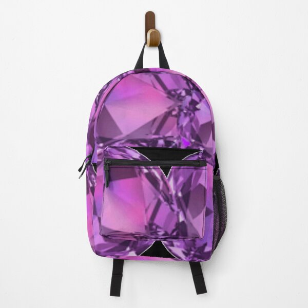 Item preview, PURPLE AMETHYST FEBRUARY BIRTHSTONE GEMS BLACK ART designed and sold by sharlesart.