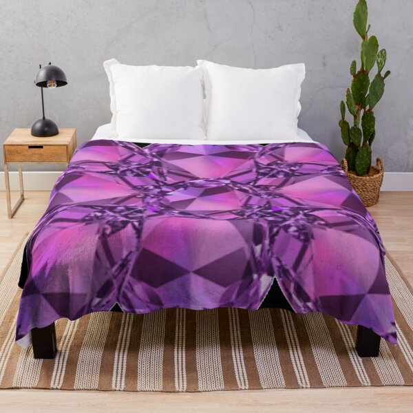 Item preview, PURPLE AMETHYST FEBRUARY BIRTHSTONE GEMS BLACK ART designed and sold by sharlesart.