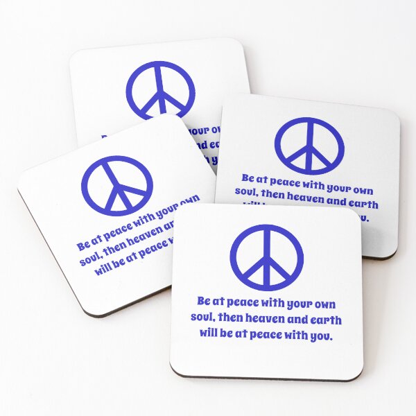 Item preview, Be At Peace With Your Own Soul designed and sold by CrankyOldDude.