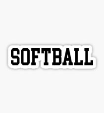 Softball Sticker