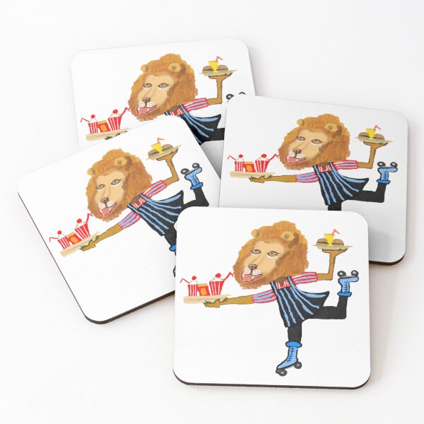 Item preview, Bruno The Roller Skating Waiter designed and sold by pinkyjainpan.