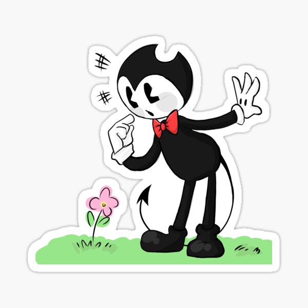 Cute Tiny TOON BENDY [Bendy and the dark revival] | Sticker