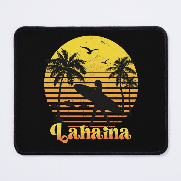 Item preview, Retro Lahaina  sunset surfer design  designed and sold by TipTopTapo.