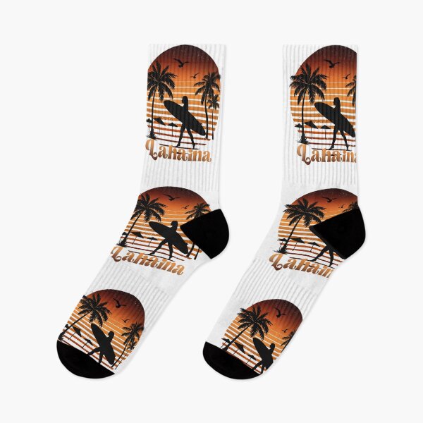 Item preview, Retro Lahaina  sunset surfer design  designed and sold by TipTopTapo.