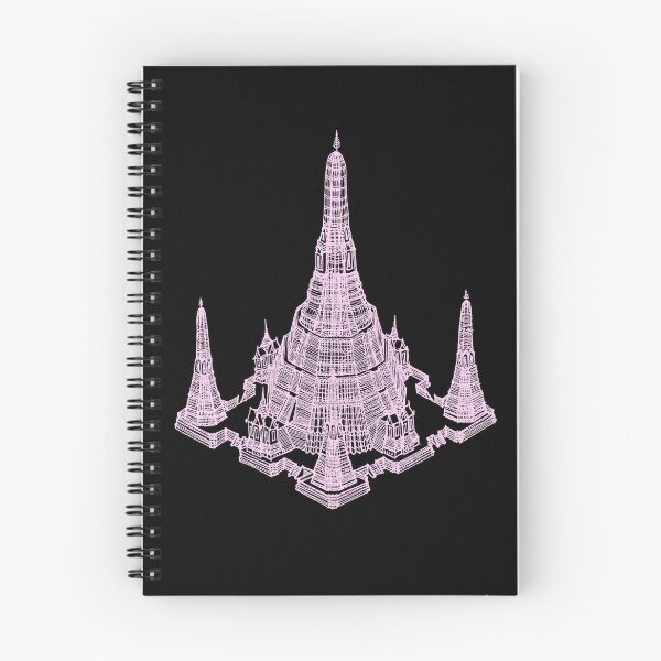 Item preview, Wat Arun Black designed and sold by airlabrador.