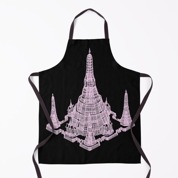 Item preview, Wat Arun Black designed and sold by airlabrador.