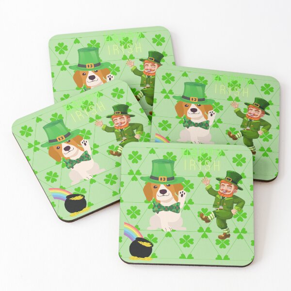 Artikelvorschau, Happy St. Patricks Irish Day Kleeblatt entworfen und verkauft von LGMmugsdesign.