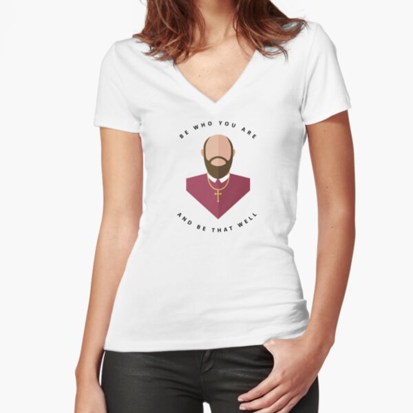 Fitted V-Neck T-Shirt