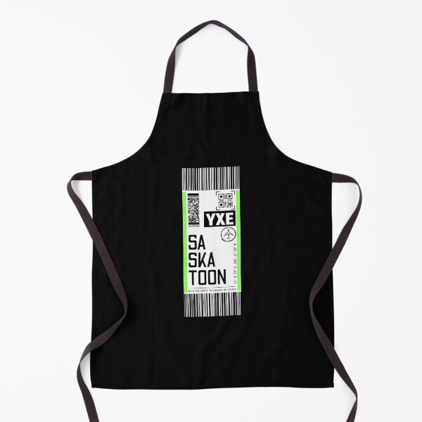 Item preview, SASKATOON YXE classic luggage tag airport stickers designed and sold by LeddsoDello.