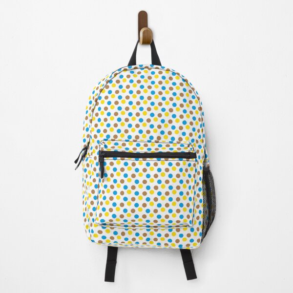 Item preview, Yellow Brown Blue Polka Dot designed and sold by Metaverse8.