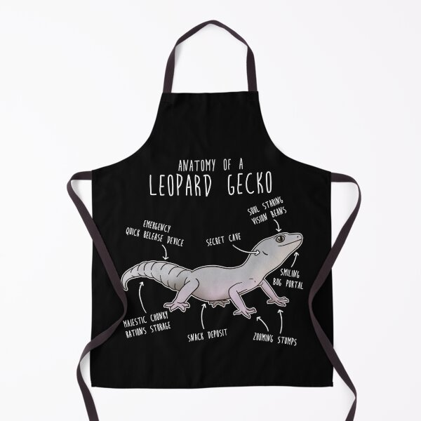 Item preview, Blizzard Leopard Gecko Lizard Reptile Anatomy designed and sold by Clara Hollins.
