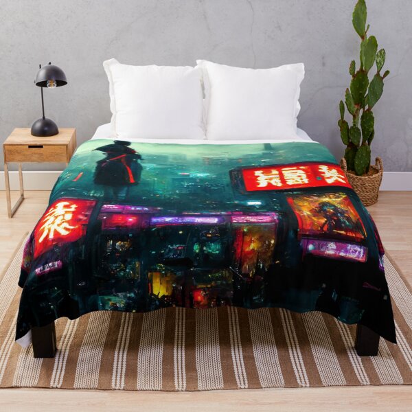 Item preview, Icon - Cyberpunk Skyline Cityscape designed and sold by ArkMinted.