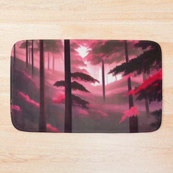 Item preview, Kanō Eitoku style pink forest designed and sold by silence28.