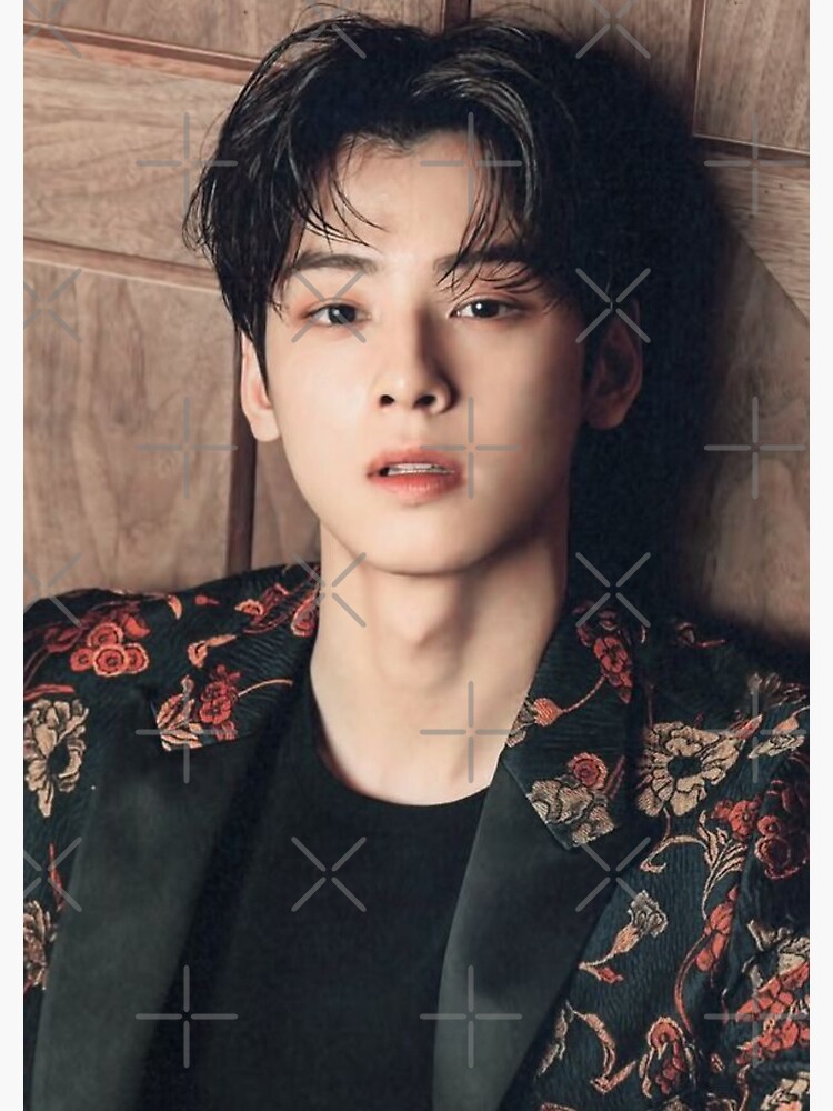 Cha Eun Woo - V8 Sticker for Sale by shoppinggalore