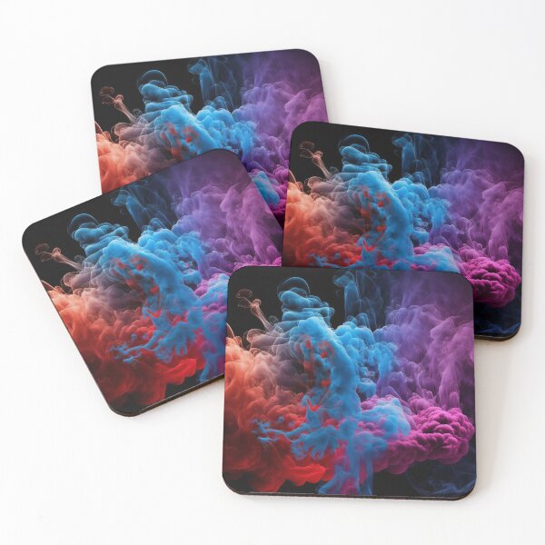 Item preview, Smoke and fog colored designed and sold by Art Dila Studio.