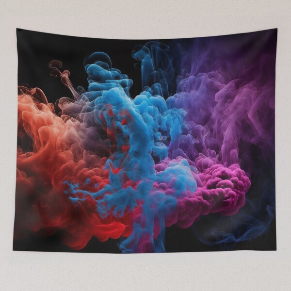 Item preview, Smoke and fog colored designed and sold by Art Dila Studio.