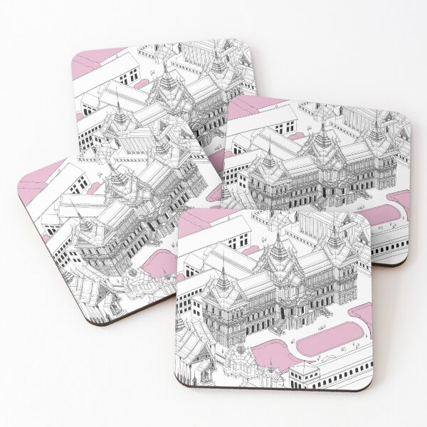 Item preview, Chakri Palace Pink designed and sold by airlabrador.