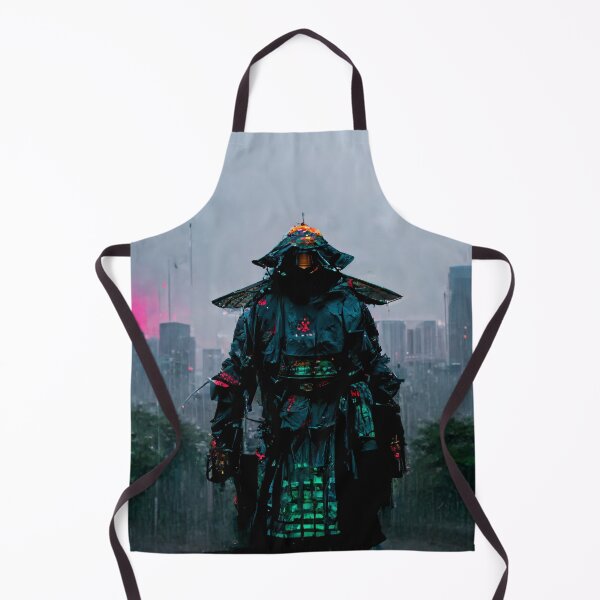 Aperçu de l'œuvre Augmenté - Cyberpunk Samouraï créée et vendue par ArkMinted.