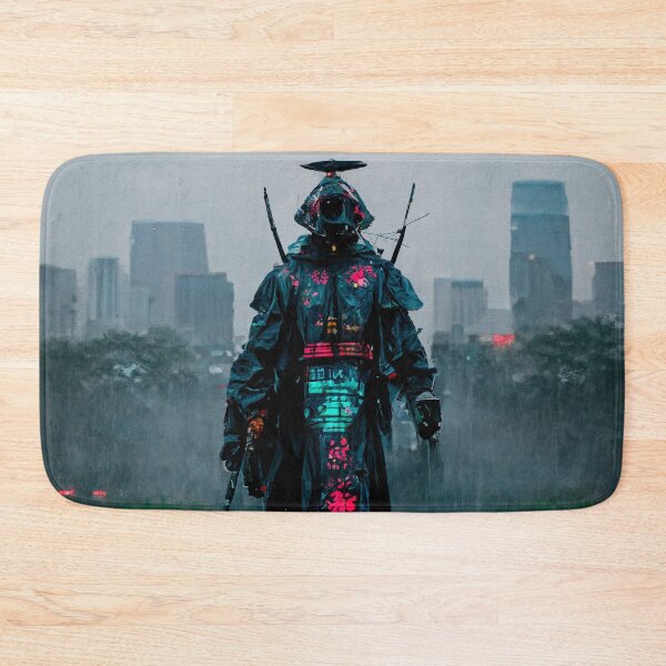 Item preview, Encounter - Cyberpunk Samurai designed and sold by ArkMinted.
