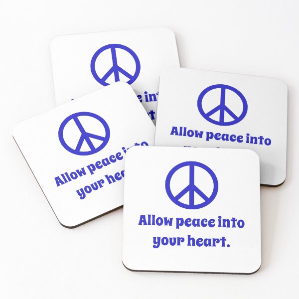 Item preview, Allow Peace Into Your Heart designed and sold by CrankyOldDude.