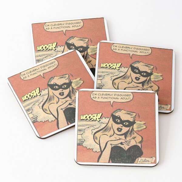 Item preview, I'm Cleverly Disguised As a Functional Adult! Snarky Office Worker designed and sold by SSustainable.