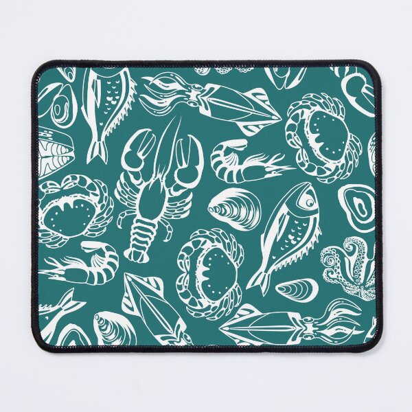 Item preview, Seafood Lover Pattern designed and sold by silviaol.
