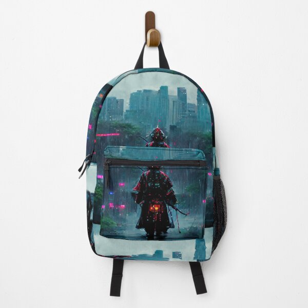 Item preview, Downpour - Cyberpunk Samurai designed and sold by ArkMinted.