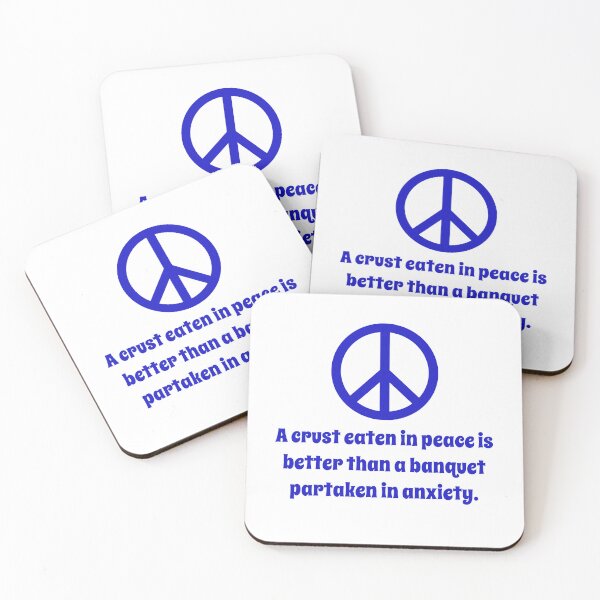 Item preview, A Crust Eaten In Peace designed and sold by CrankyOldDude.