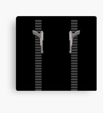 NES Zapper Leggings by Jango Snow Canvas Print