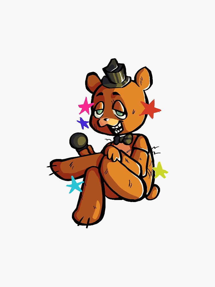 Withered Freddy Fnf Sticker - Withered Freddy Fnf FNAF 2