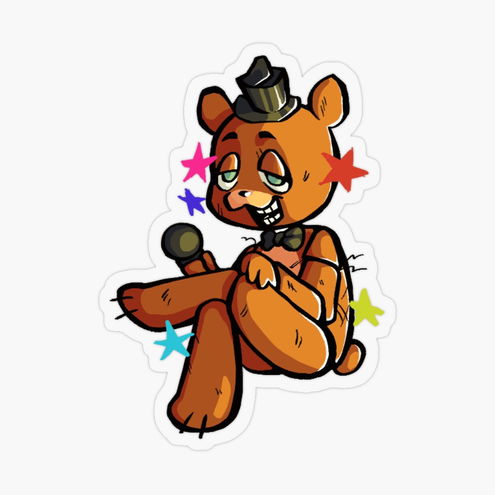 FNAF 2 Withered Animatronic Sticker Pack Sticker for Sale by RodaAnimation