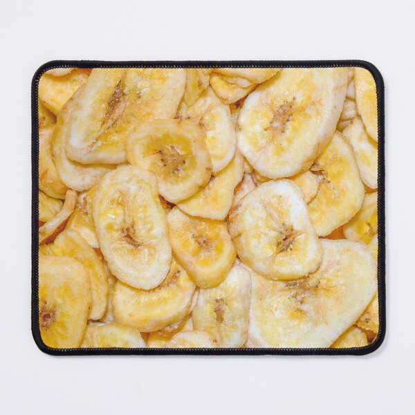 Item preview, Banana Chips Vegan Snack Food Photograph Pattern designed and sold by patternsoup.