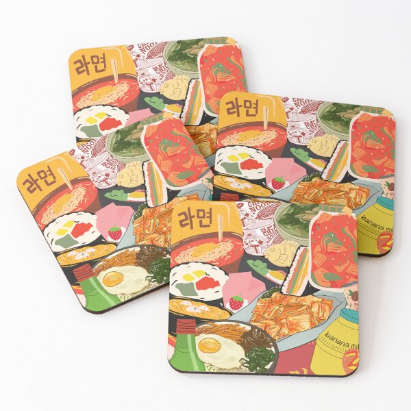 Item preview, 한식! Korean Yummy Food and Snacks! designed and sold by Lanna Thay.