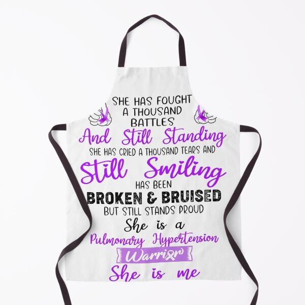 Item preview, Pulmonary Hypertension Warrior SHE IS ME - Support Pulmonary Hypertension Fighter Gifts designed and sold by Berriosly.
