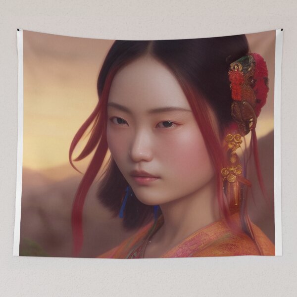 Item preview, Japanese Beauty: A Stunning Lady Scene designed and sold by Santisan.