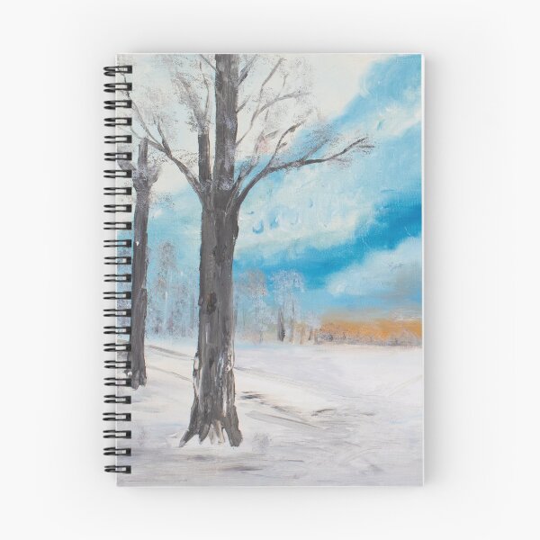 Item preview, Pintura de paisaje invernal de la abuela Nell designed and sold by capturemily.