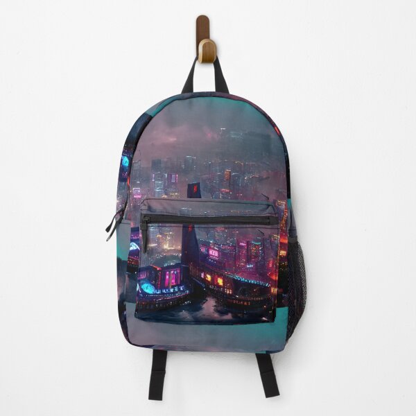 Item preview, Mirai 2.0 - Cyberpunk Cityscape designed and sold by ArkMinted.