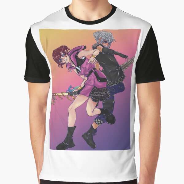 Vista previa del artículo con la obra «¡Ataque del equipo Riku Kairi!», diseñado y vendido por kerto-00.