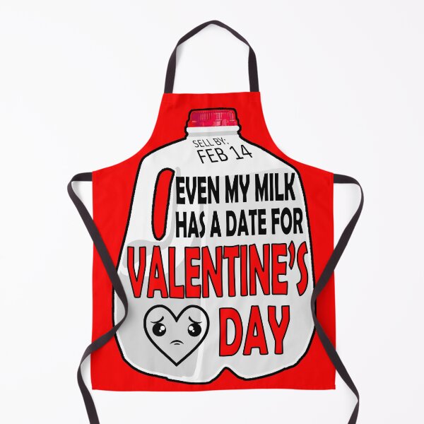 Item preview, Even My Milk Has A Date For Valentine's Day designed and sold by rowdE-art.