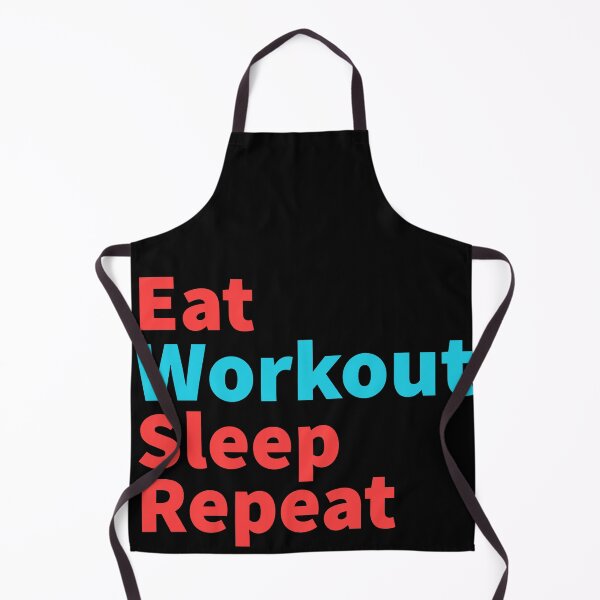 Item preview, Eat workout sleep repeat-Hard muscles powerful inspiration  designed and sold by Master4art.