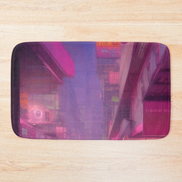 Item preview, Busan Pink Skyline designed and sold by Places On Earth.
