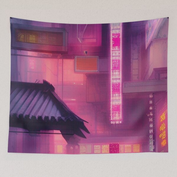 Item preview, Seoul City at night art designed and sold by Places On Earth.