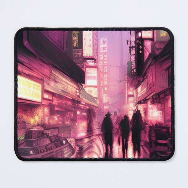 Item preview, Busan City at night painting designed and sold by Places On Earth.